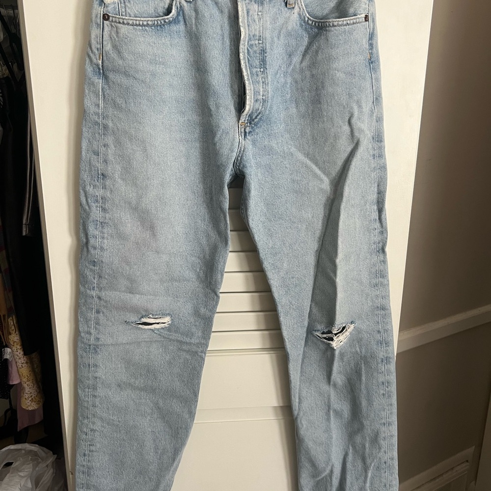 AGOLDE 90s Pinch Waist High Rise Straight Leg Jean